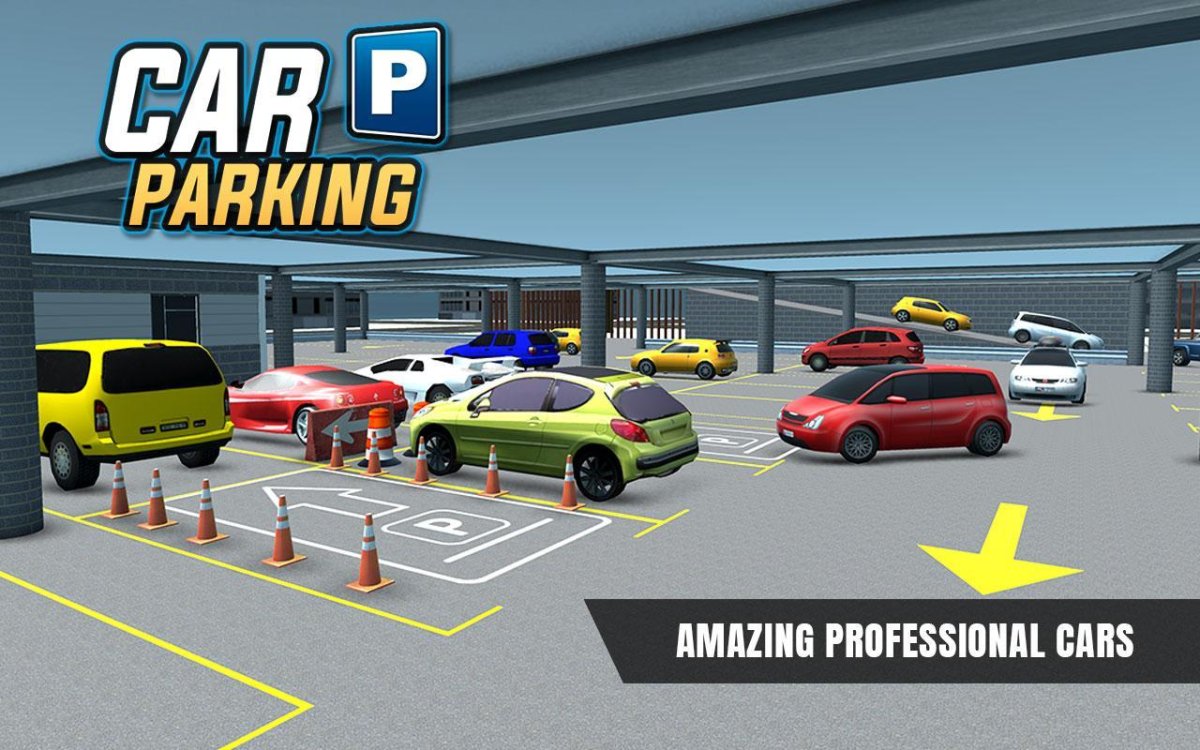 Логотип игры car parking