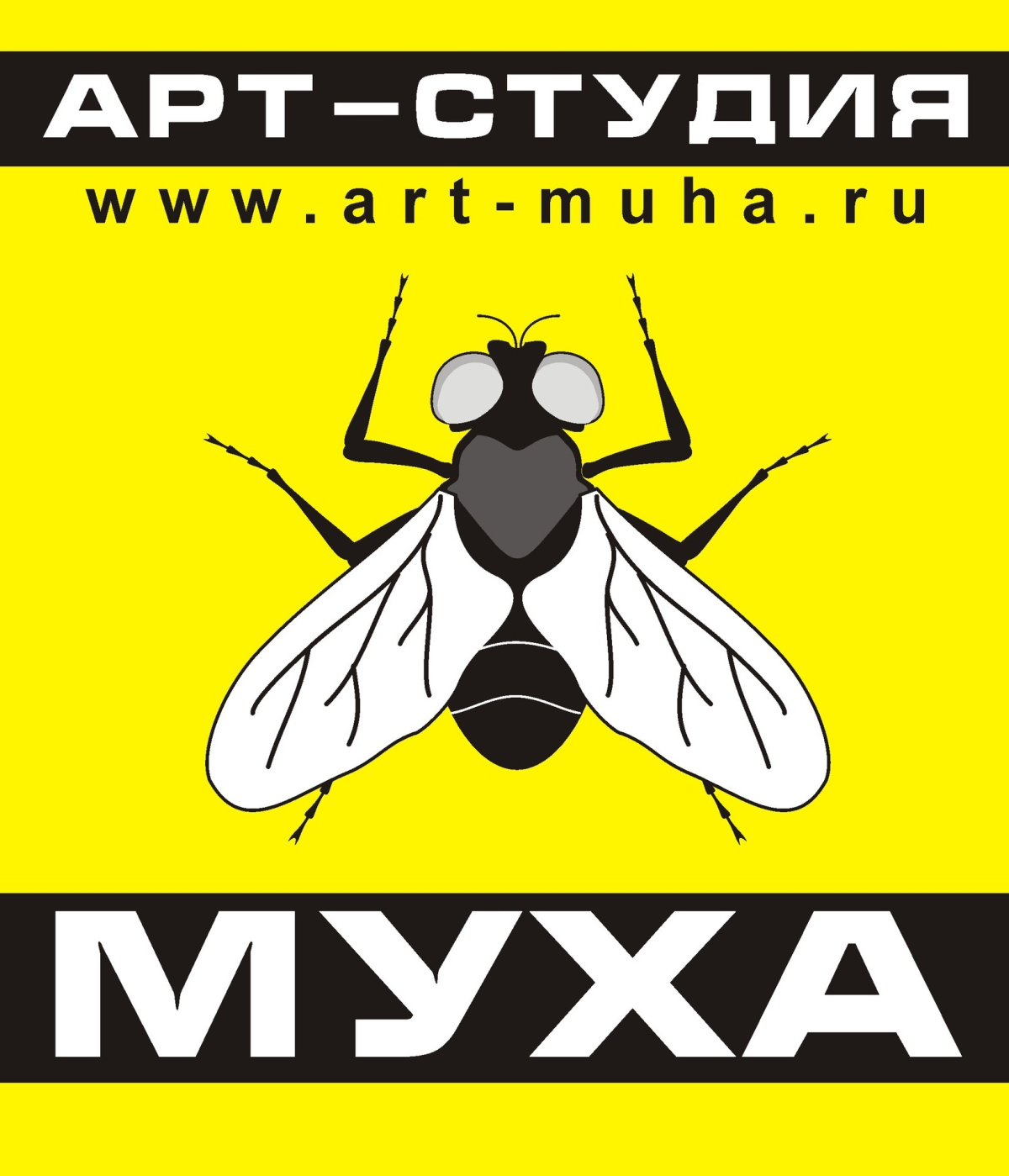 Муха на белом экране