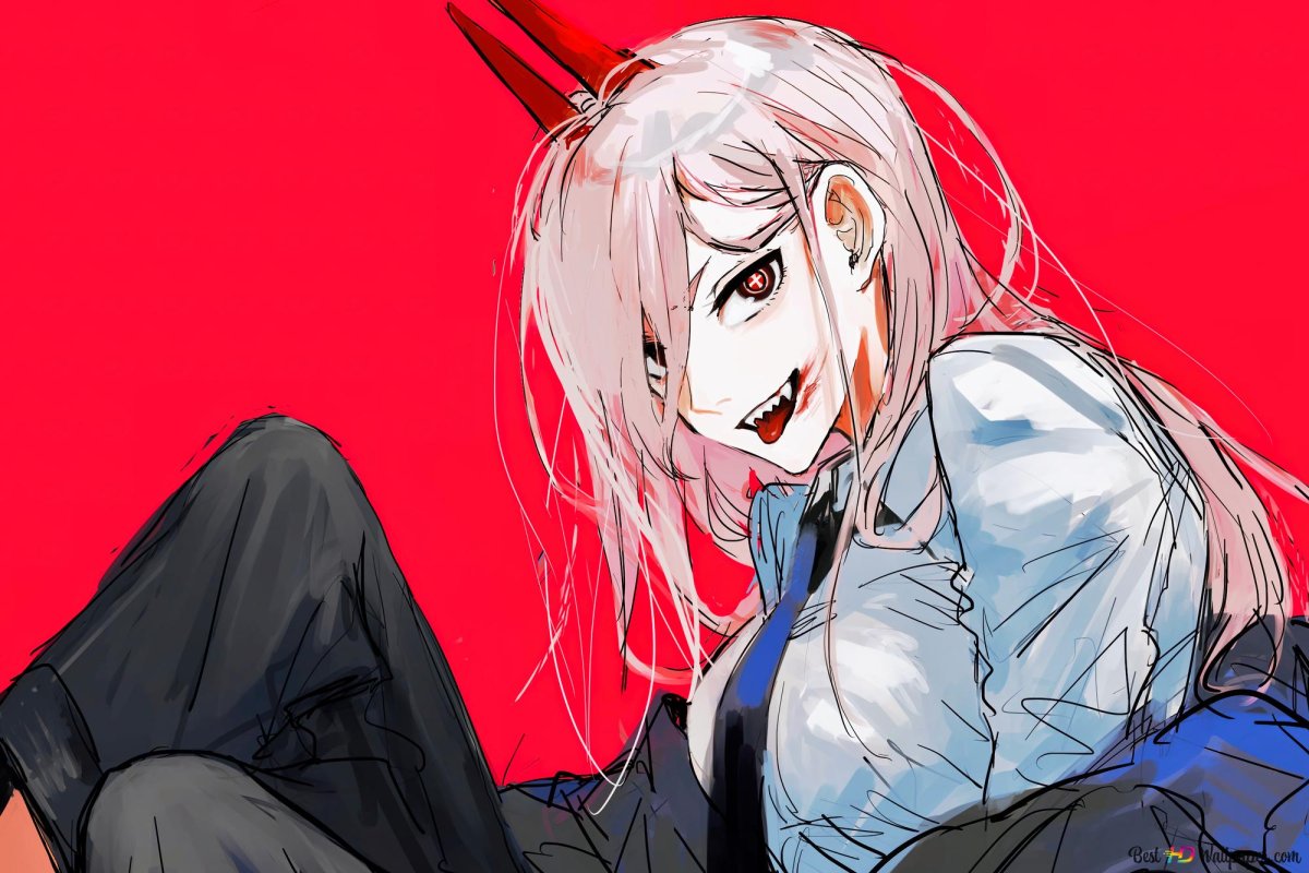 Человек бензопила Манга Денджи и Макима