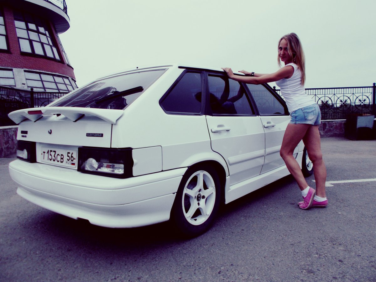 ВАЗ 2114 черная