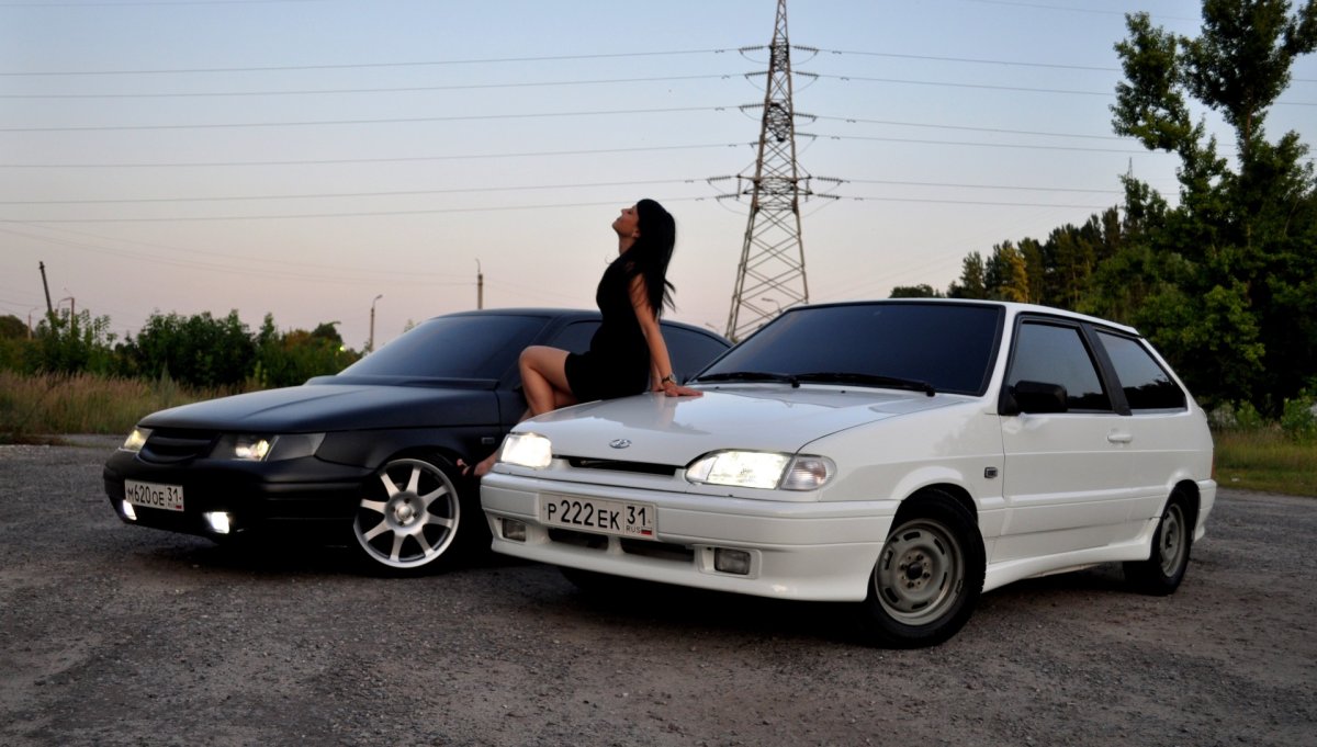 ВАЗ 2114 Пацанский черный