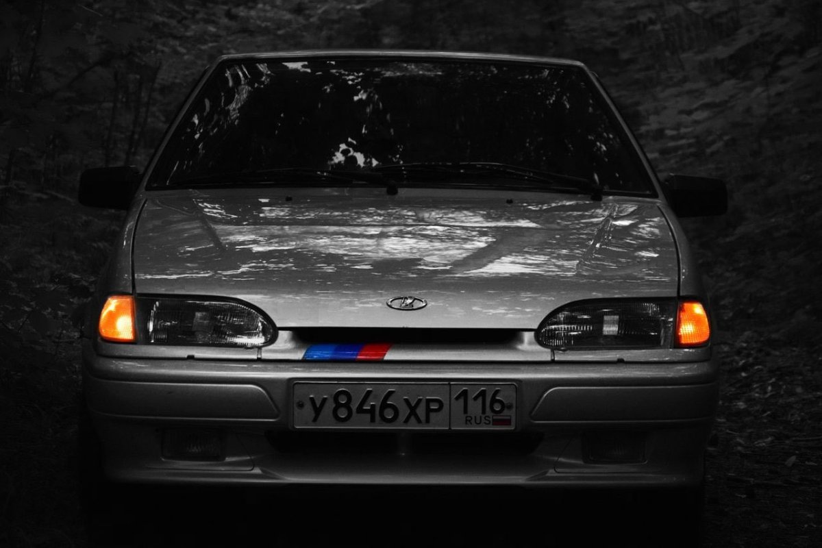 ВАЗ 2114 БПАН белая бункер