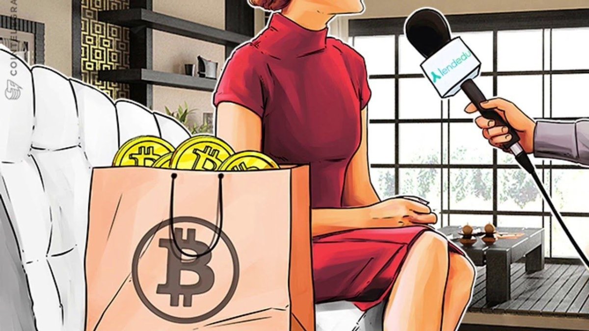 Биткоин девушка