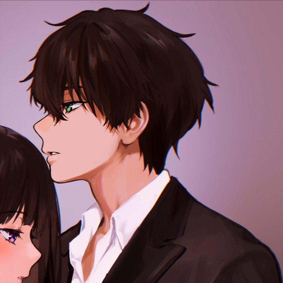 Hyouka аниме Kiss