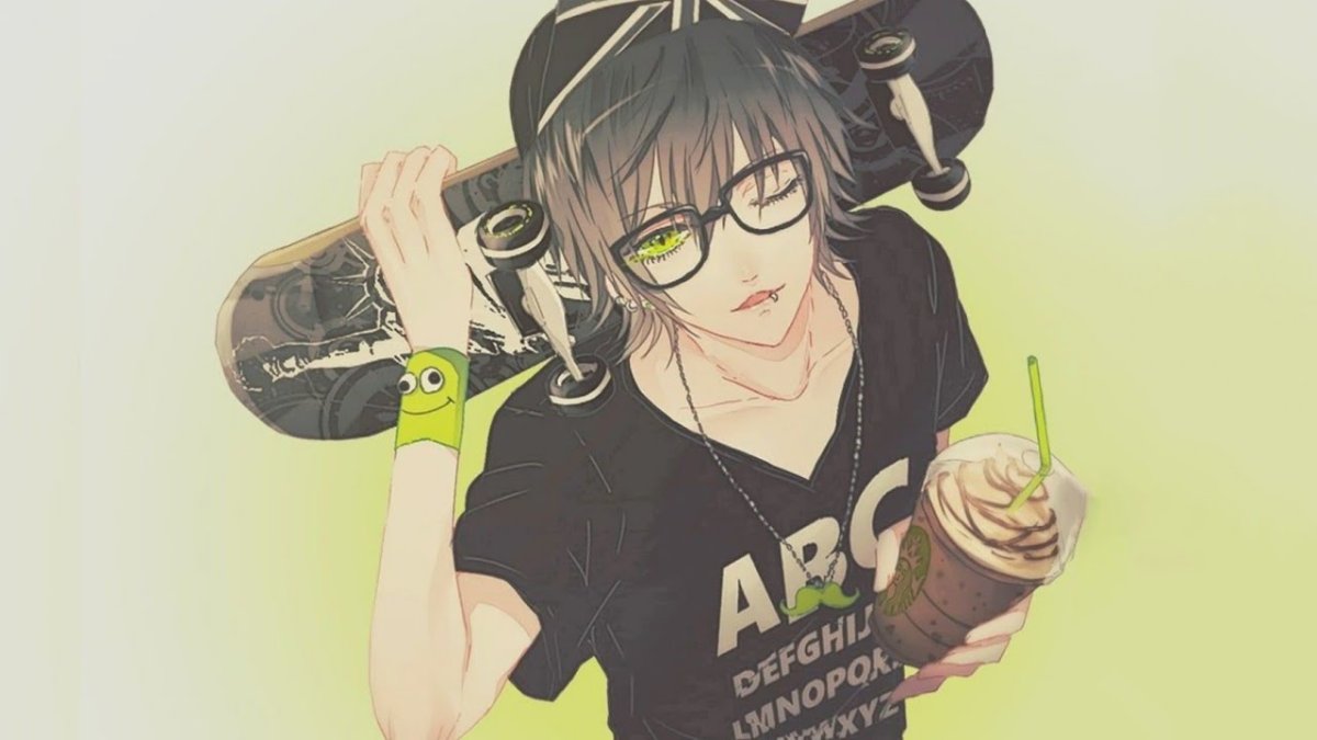 Аниме парни крутые