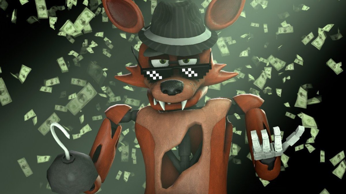 ФНАФ 1 Фокси крутой