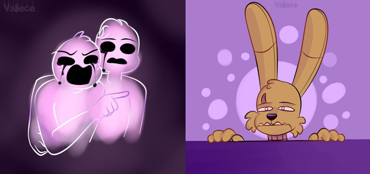 Уильям Афтон фиолетовый человек