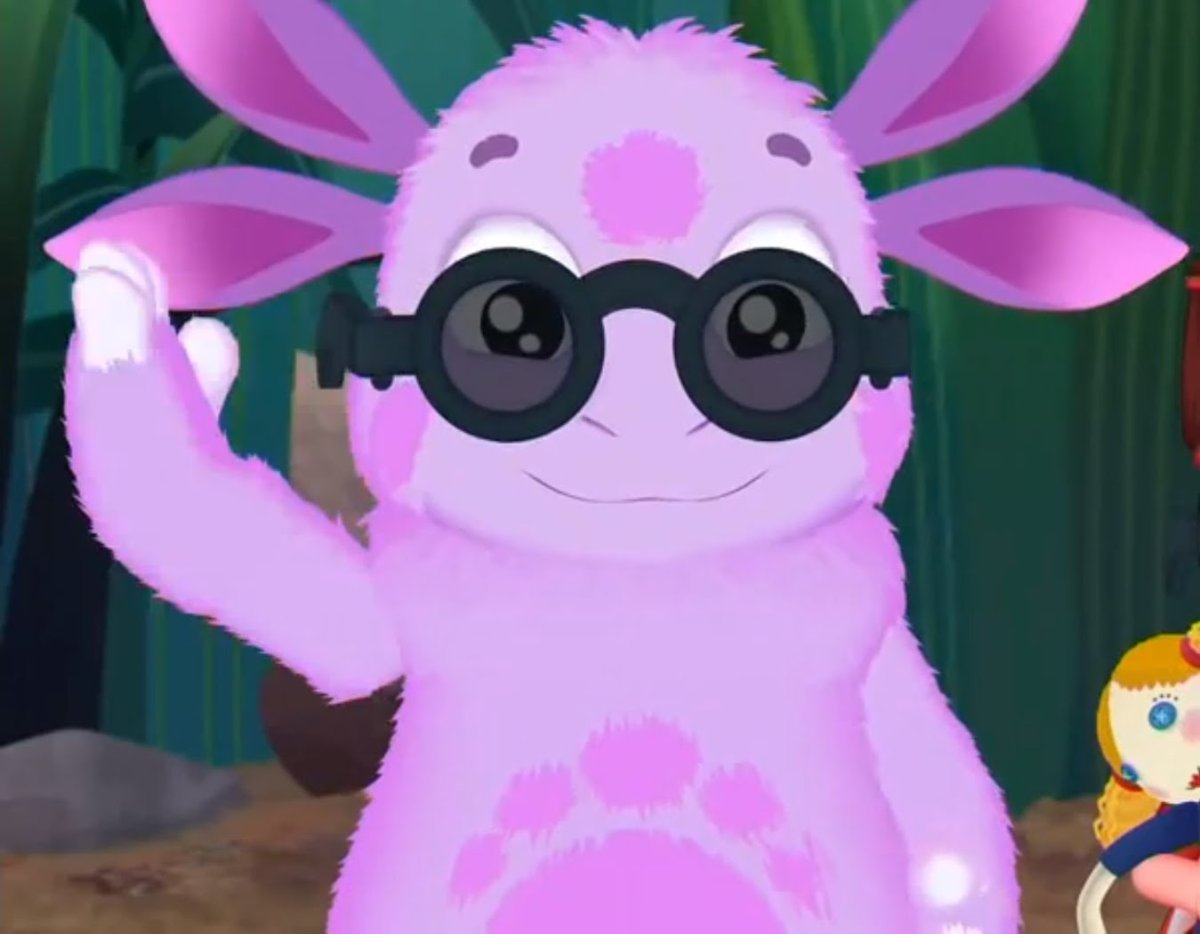 Лунтик с сердечками