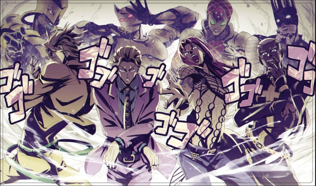 Джоджо 6 Пуччи и дио