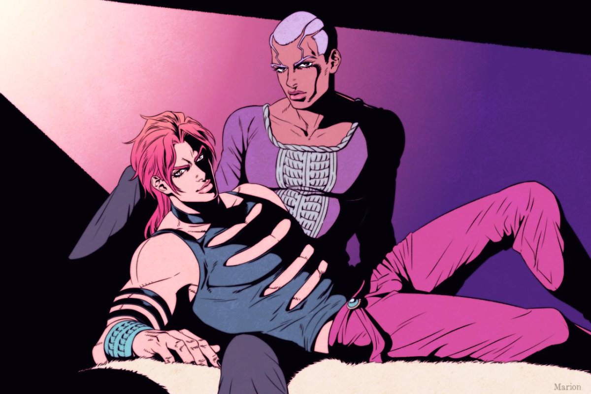 Энрико Пуччи и дио Брандо