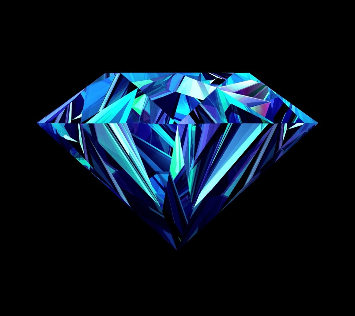 Фон неоновый с бриллиантами