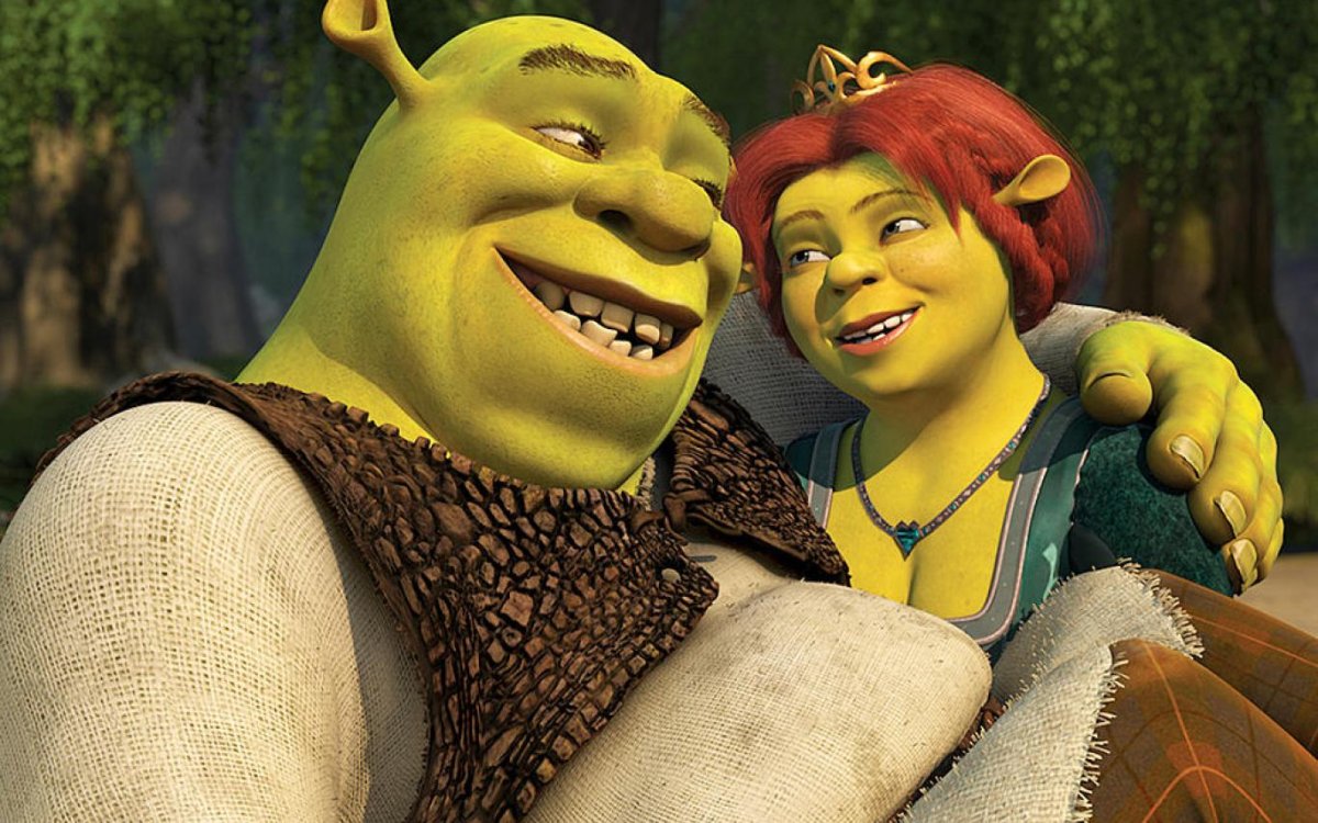 Хайди Клум Фиона и Шрек