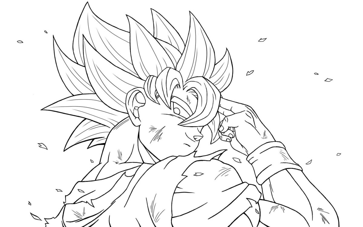 Goku super Saiyan God Manga