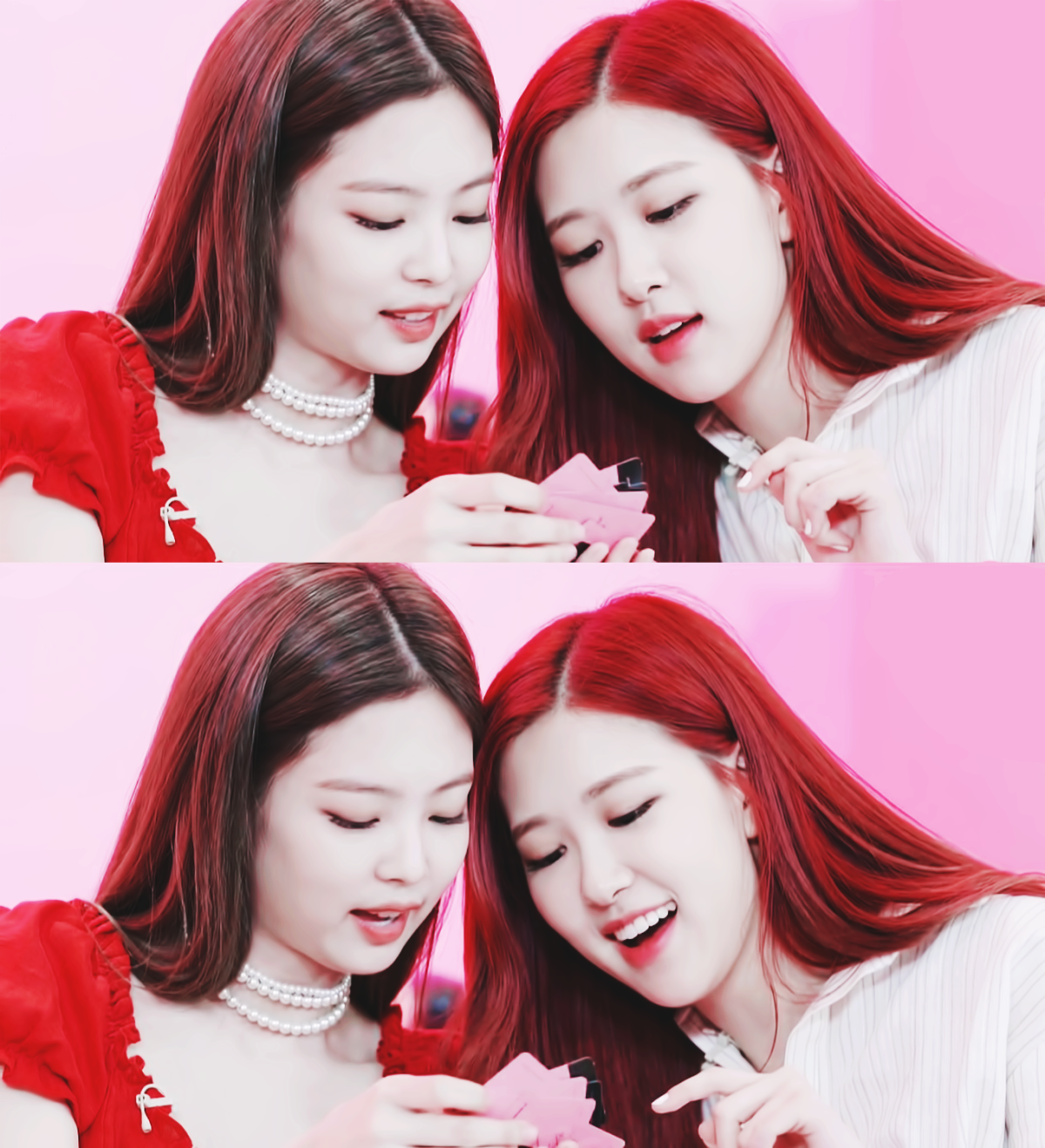 Блэк Пинк лиса и Розе