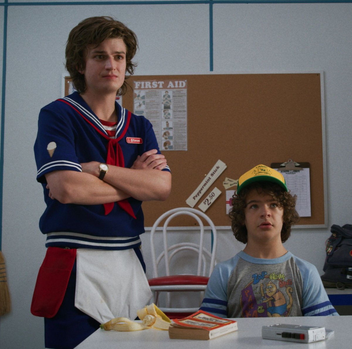 Очень странные дела Майк Уилер и Уилл Байерс