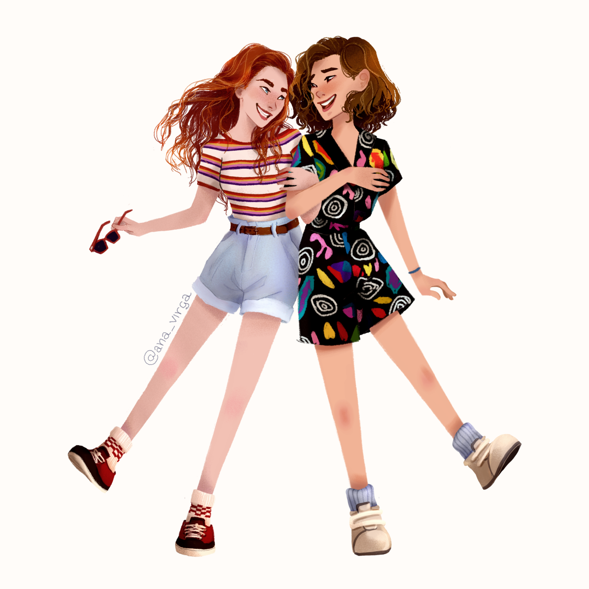 Майк и Элевен поцелуй