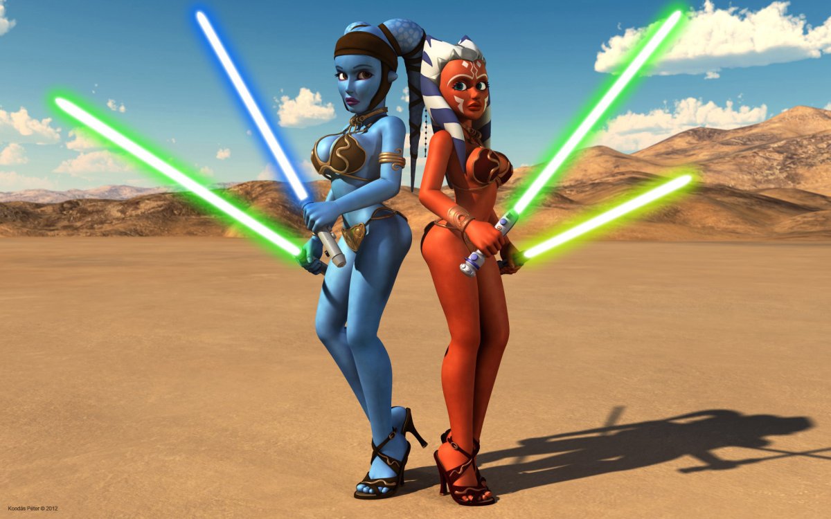 Девушки в стиле Звёздных войн