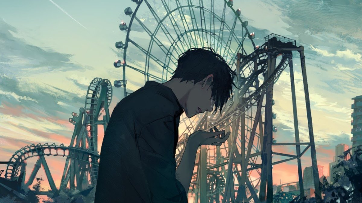 Аниме кун грусть