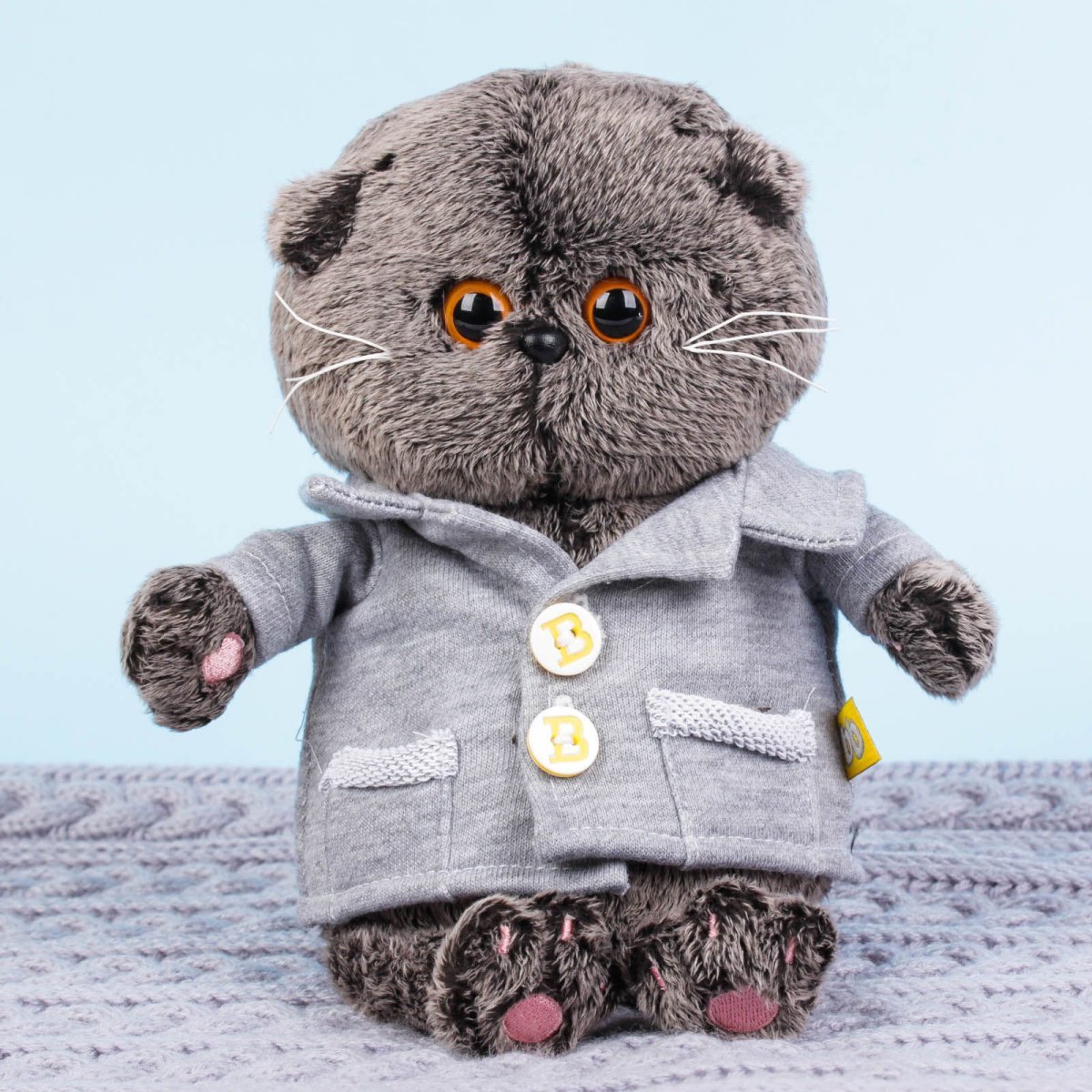 Плюшевая игрушка кот Басик