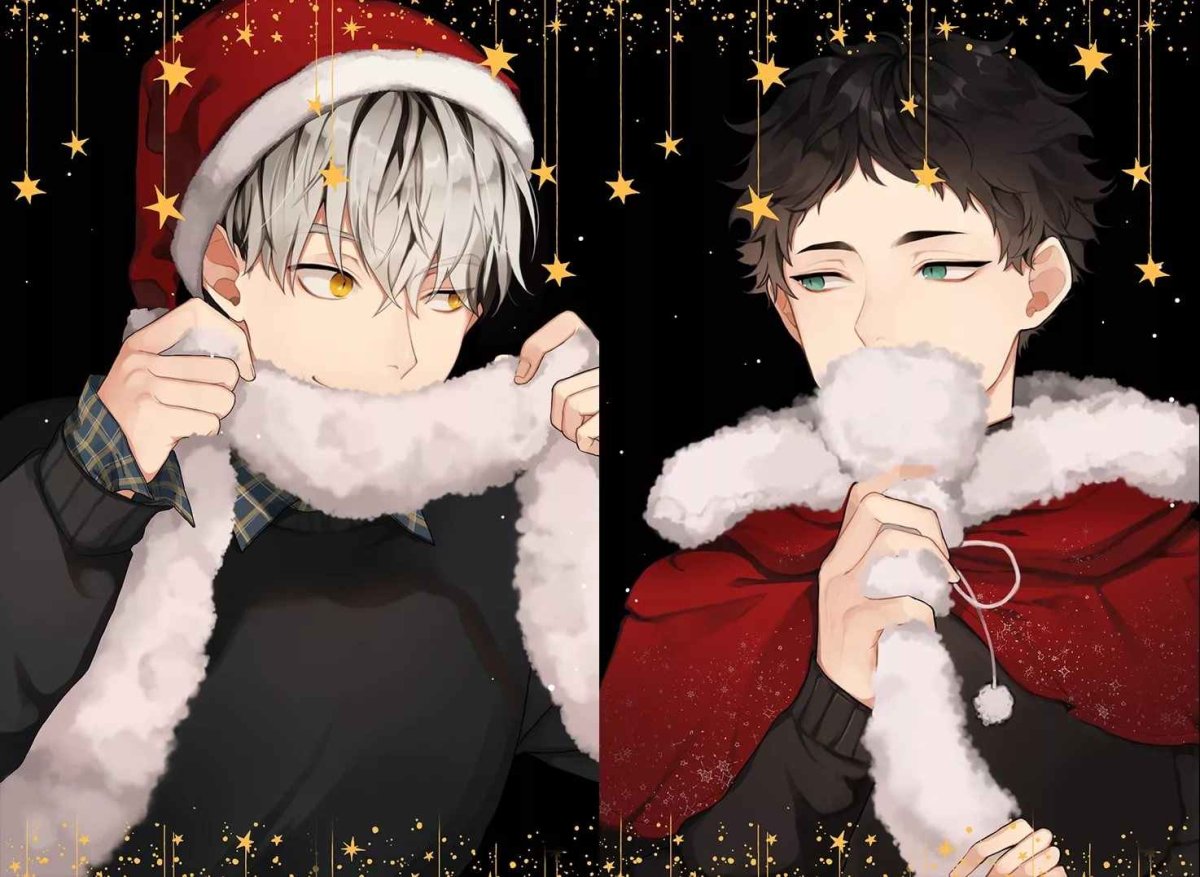 Аниме пара новый год