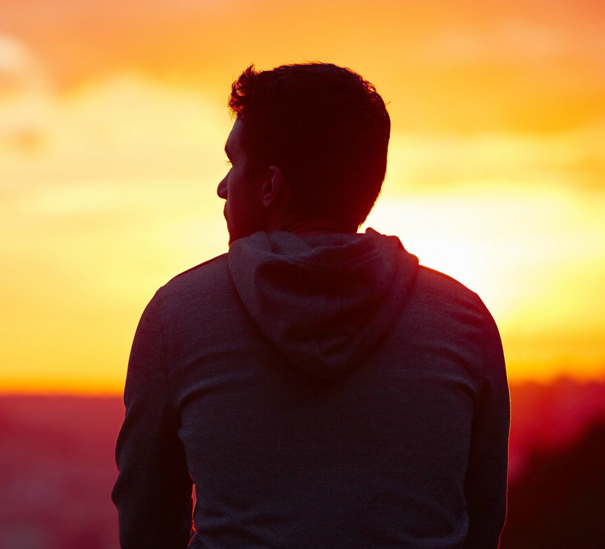 Закат на аву