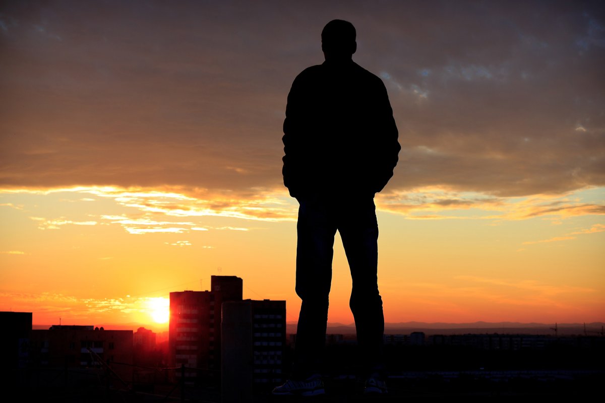 Человек в шляпе