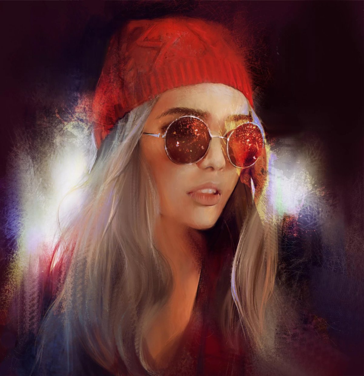 Красивые девушки в очках