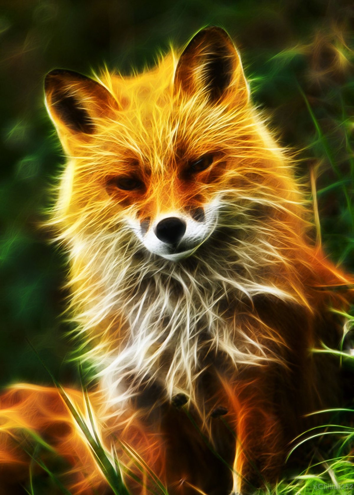 Волк на аву