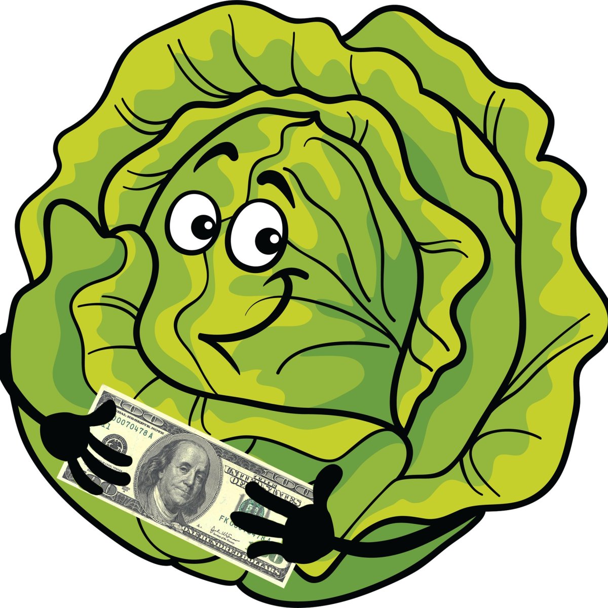 Капуста с глазками для детей