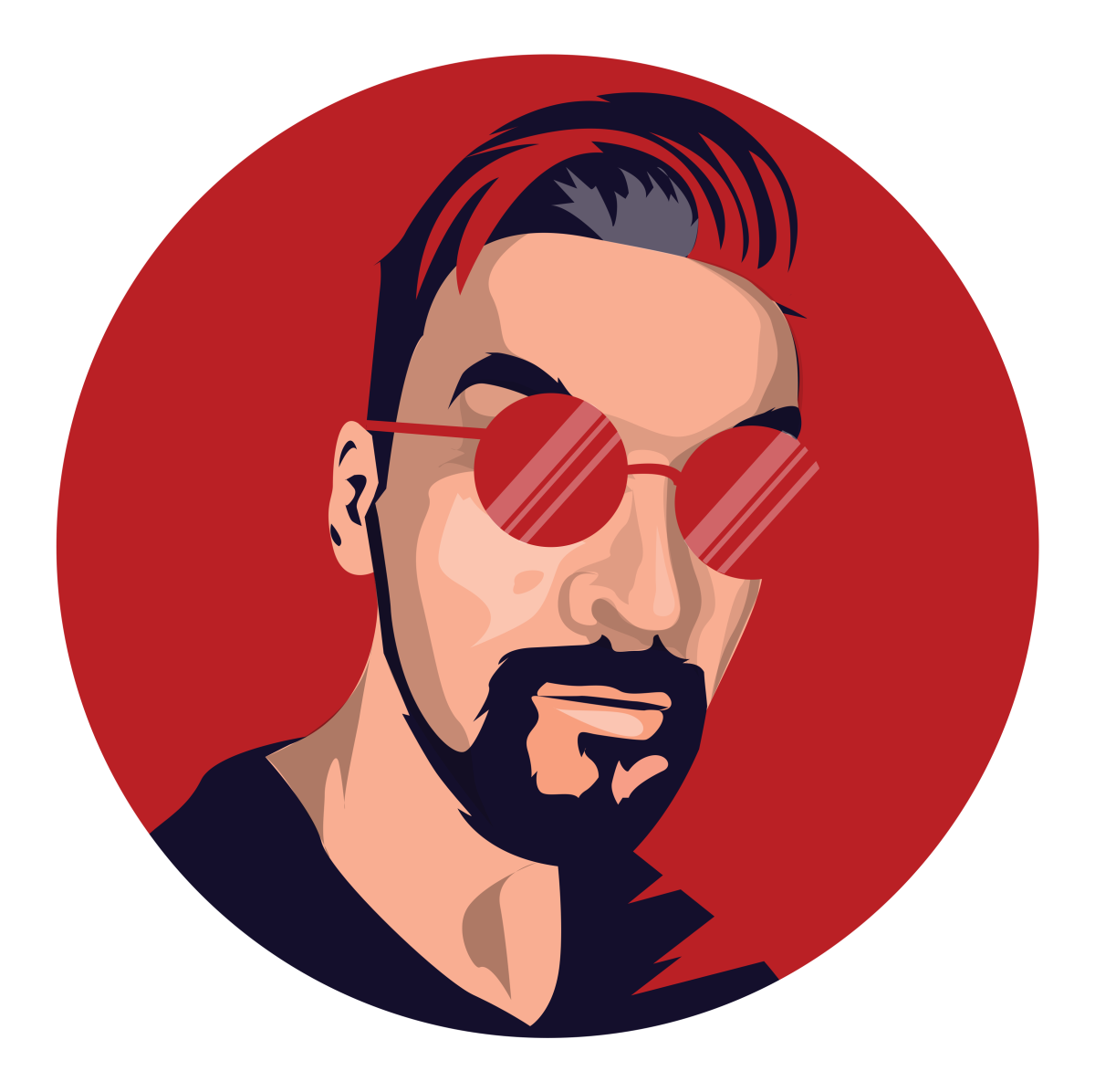 Портрет в круге