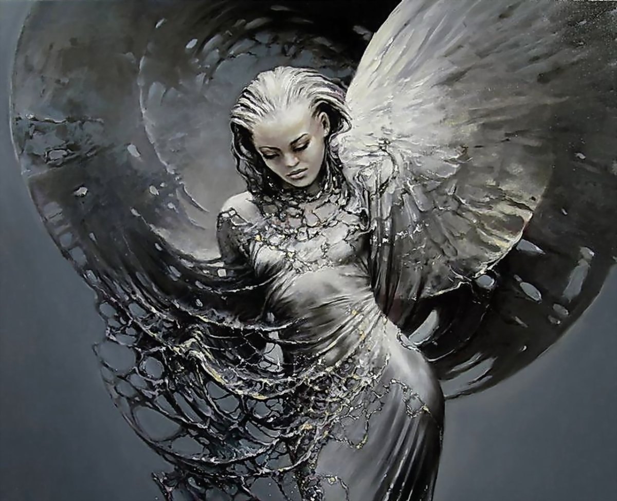 Художник Karol bak ангел
