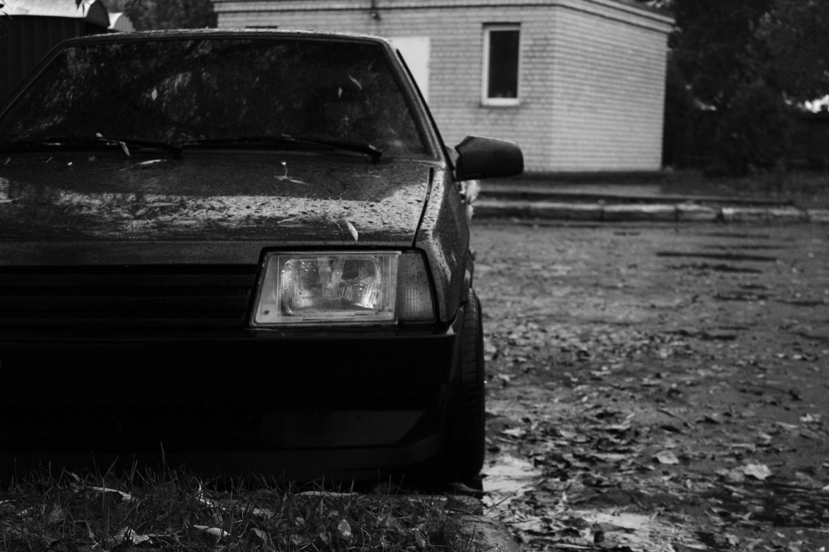 ВАЗ 2107 опер стайл черная