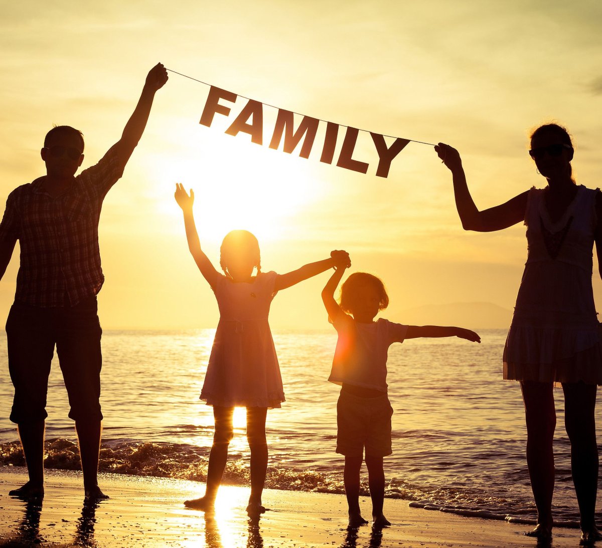 Большая семья мультяшная