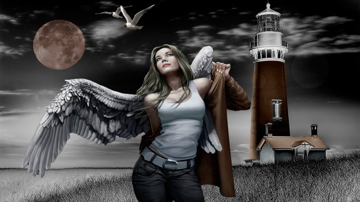 Девушка - ангел