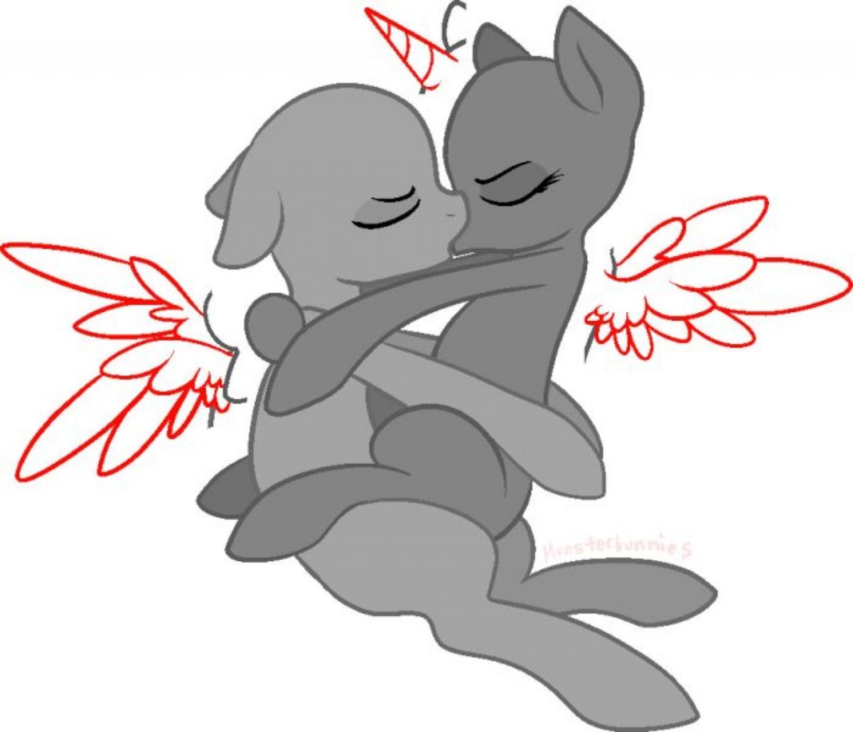 МЛП поцелуй Base