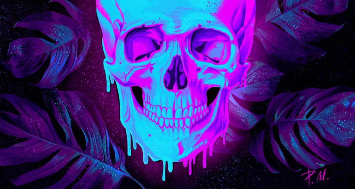 Эстетика красного и черного аниме