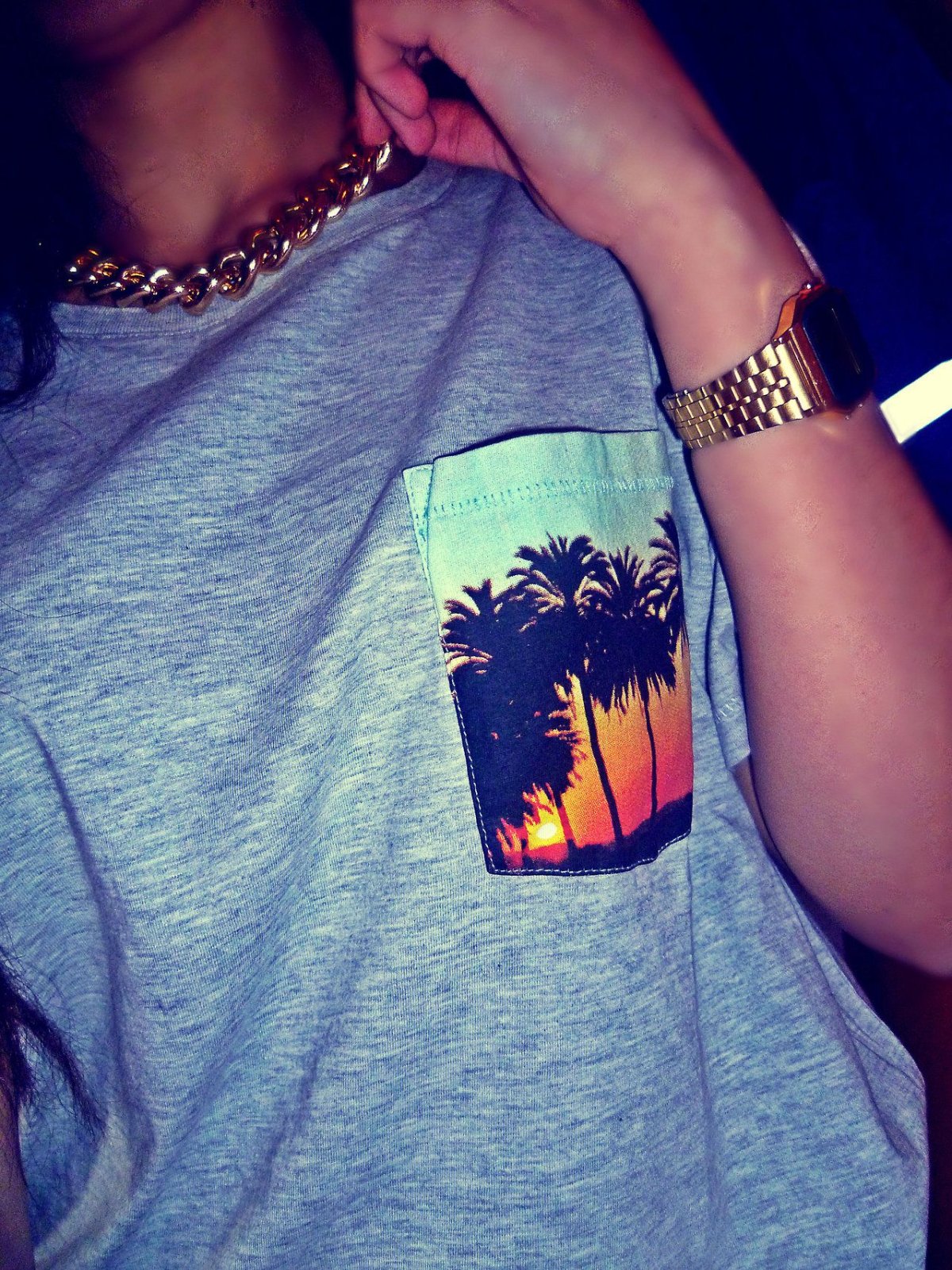 Девушка подросток без лица