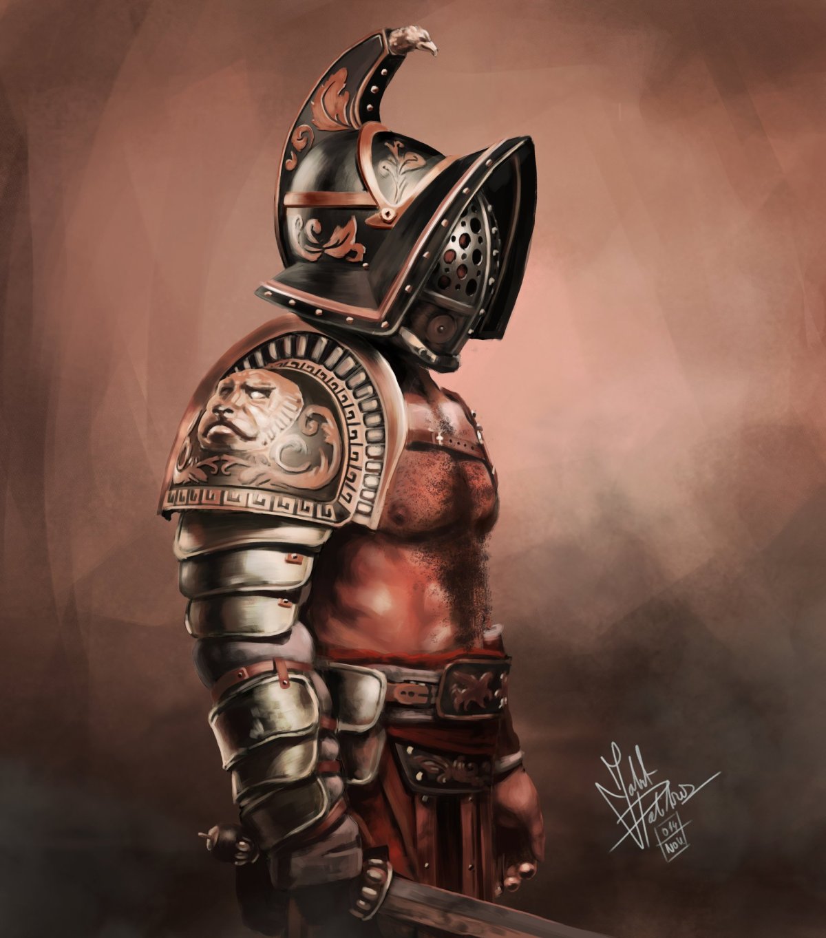 Римский воин Гладиатор