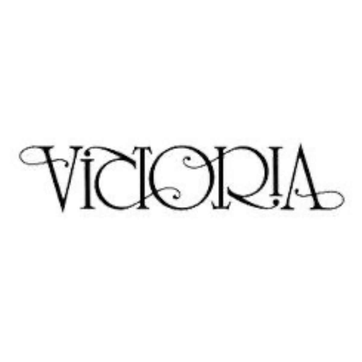 Эскиз тату имени Виктория