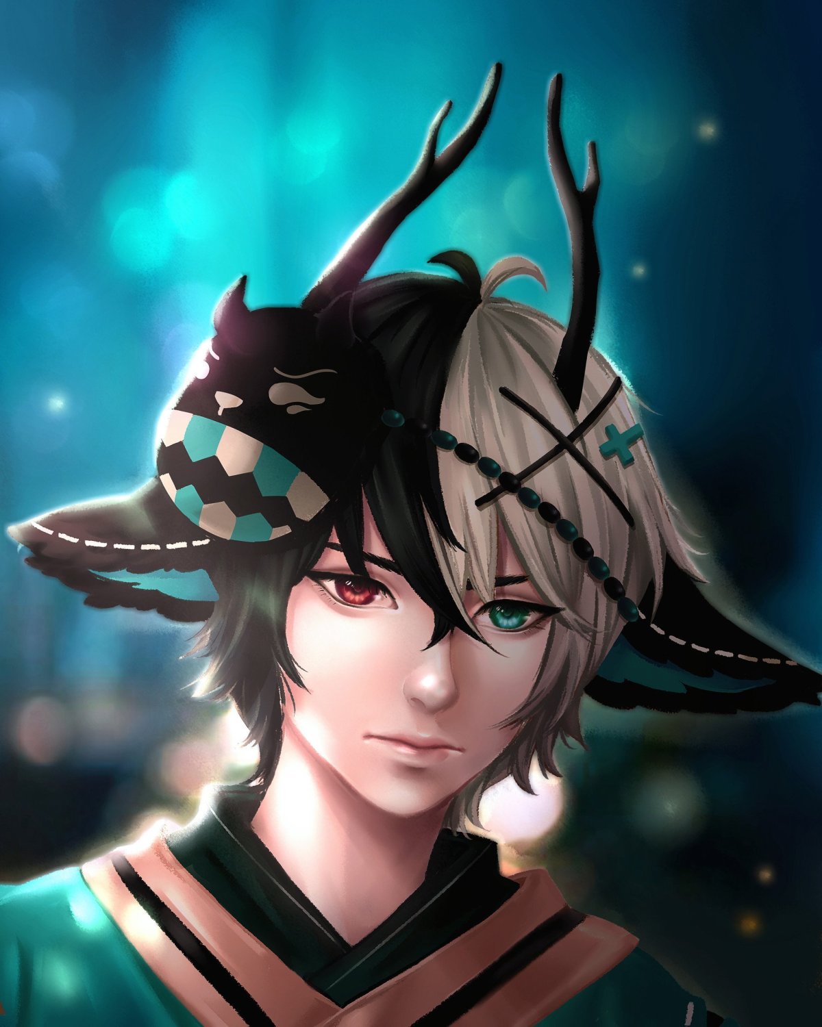 Аниме монстры демоны парни