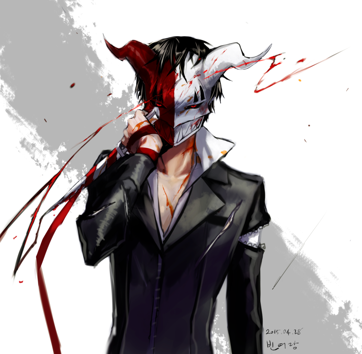 Аниме ребенок демон