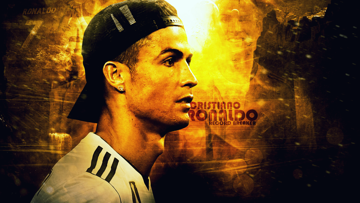 Роналду сзади Реал