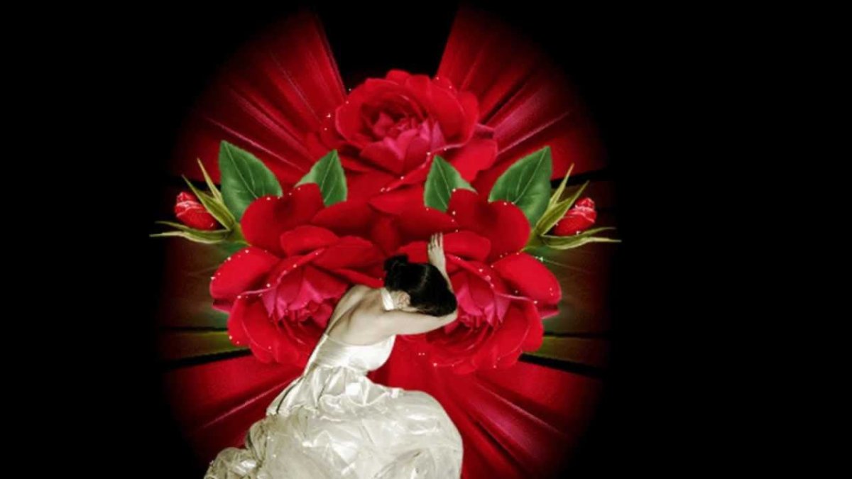 Белая корона на черном фоне