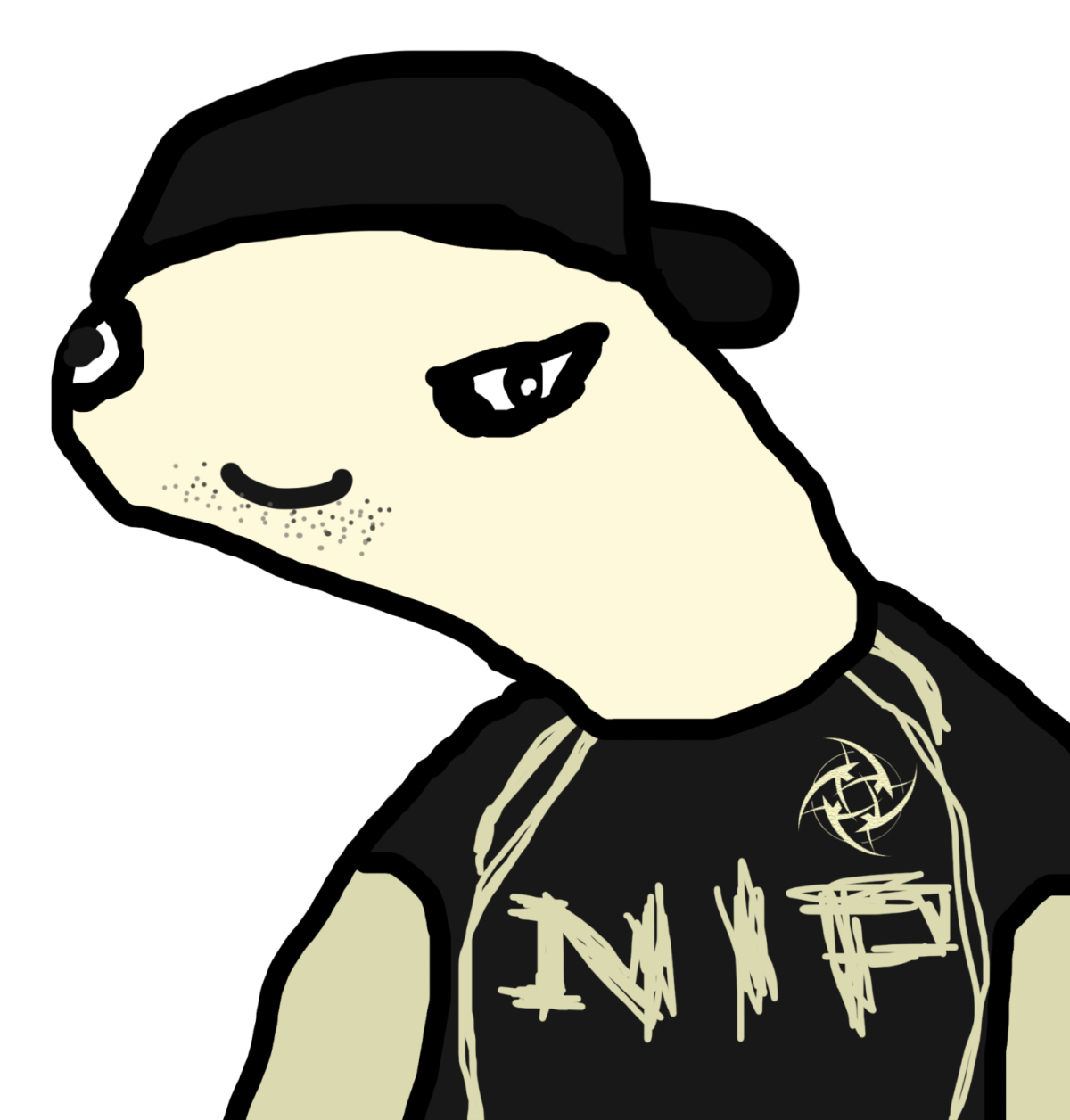 Аниме черно белое