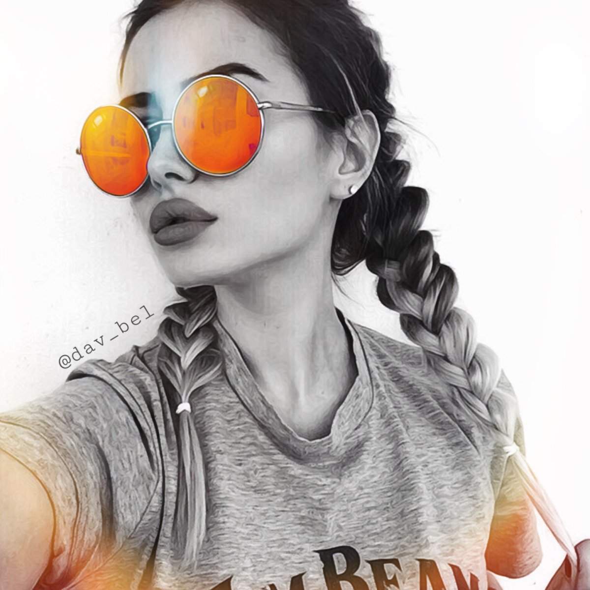 Стильные блондинки без лица