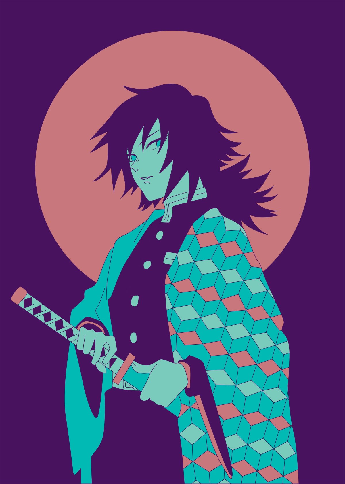 Гию Томиока серый