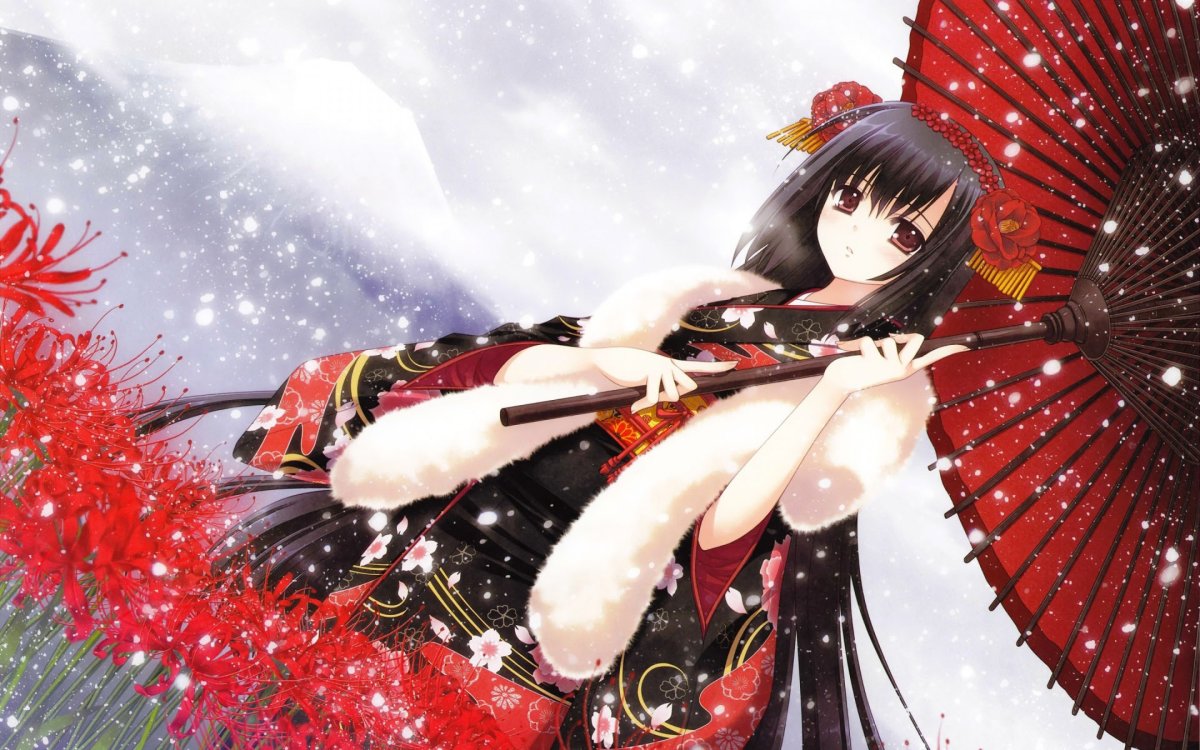 Аниме девушки на аву