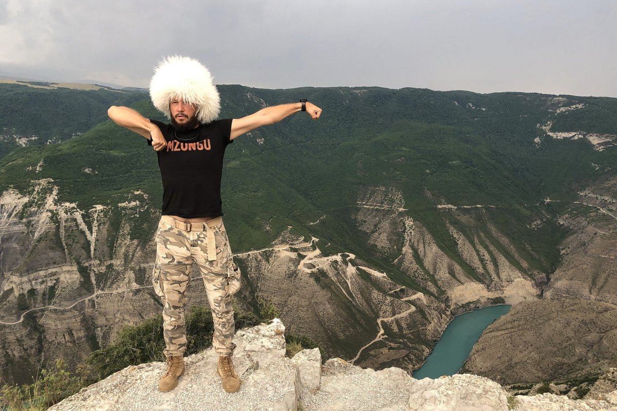 Дагестанцы в горах