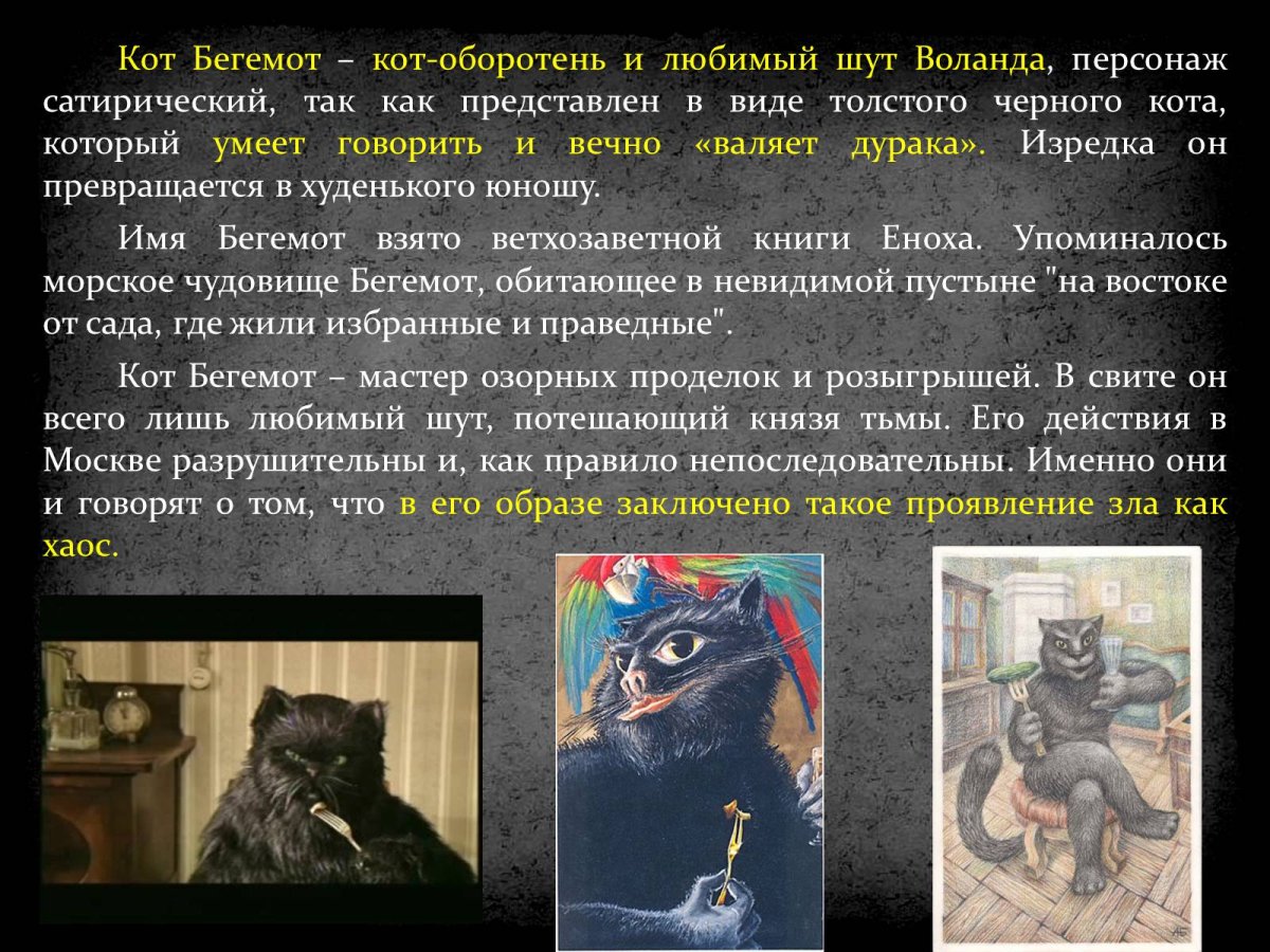 Ведьма с черной кошкой