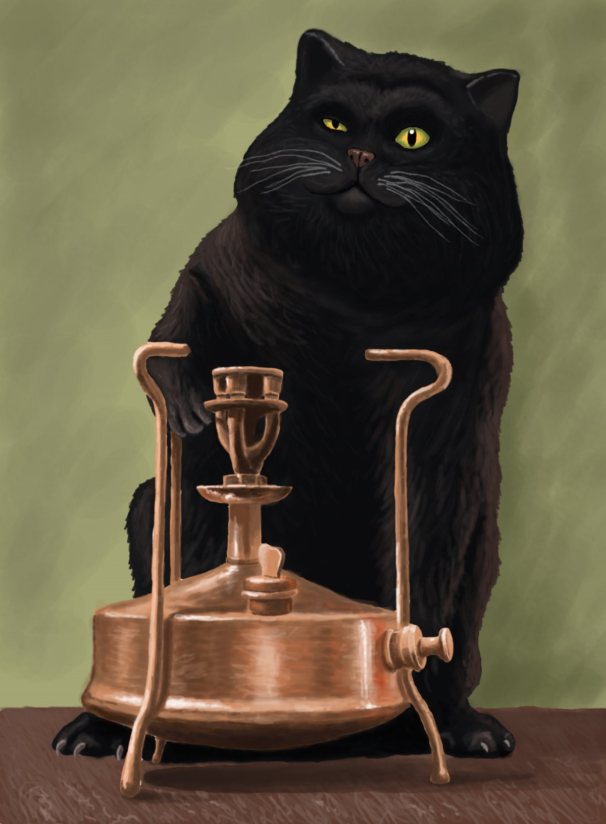 Кот Бегемот из мастера и Маргариты